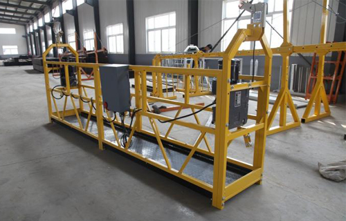 ZLP630建筑吊籃起粉的預防措施