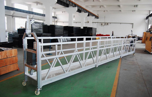 ZLP630建筑吊籃懸吊渠道及焊接工作